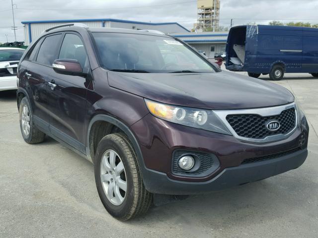 5XYKT4A16BG162100 - 2011 KIA SORENTO BA PURPLE photo 1