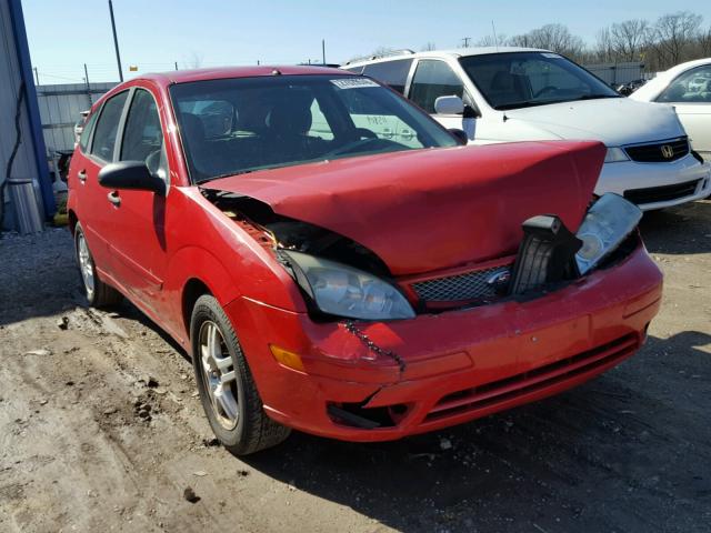 1FAHP37NX6W250245 - 2006 FORD FOCUS ZX5 RED photo 1