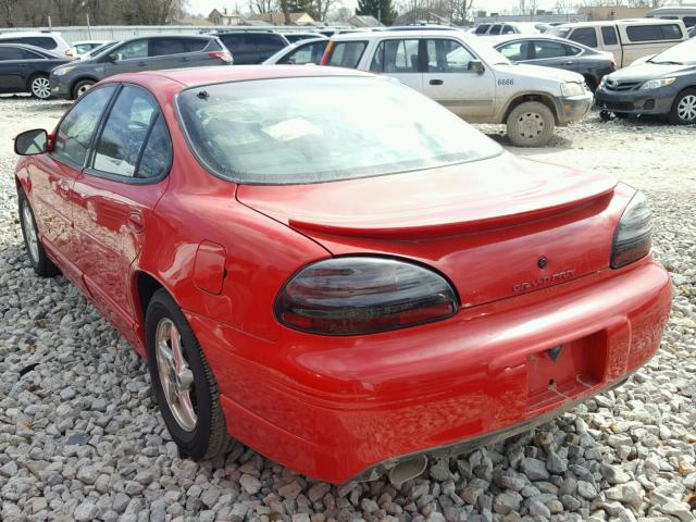 1G2WR52192F127983 - 2002 PONTIAC GRAND PRIX RED photo 3