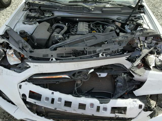 KMHHT6KD2EU118270 - 2014 HYUNDAI GENESIS CO WHITE photo 7