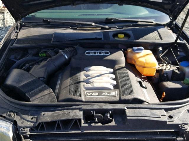 WAUZL64B41N063097 - 2001 AUDI A6 4.2 QUA BLUE photo 7