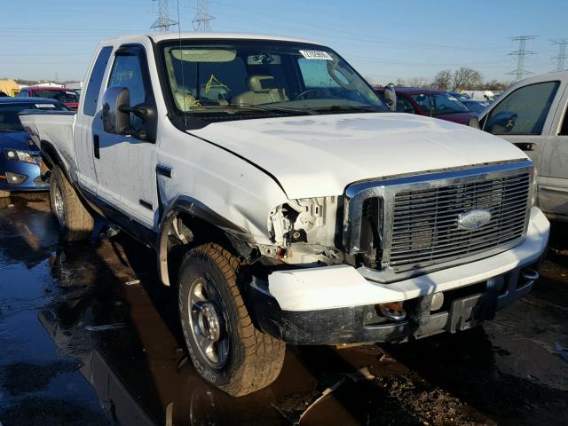 1FTSX21P76ED11433 - 2006 FORD F250 SUPER WHITE photo 1