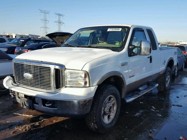 1FTSX21P76ED11433 - 2006 FORD F250 SUPER WHITE photo 2