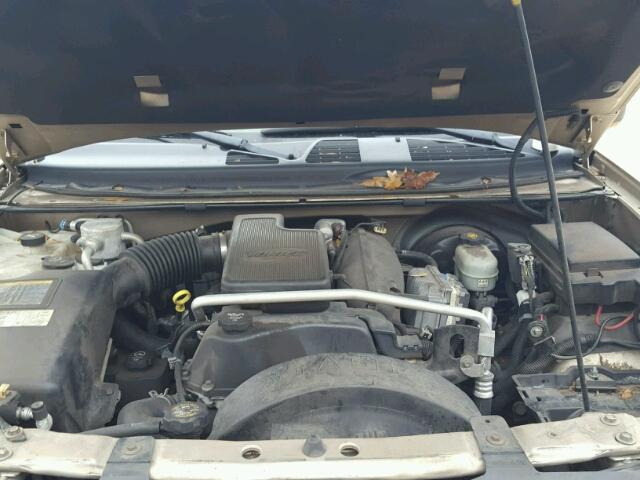 1GNES16S746154892 - 2004 CHEVROLET TRAILBLAZE GOLD photo 7