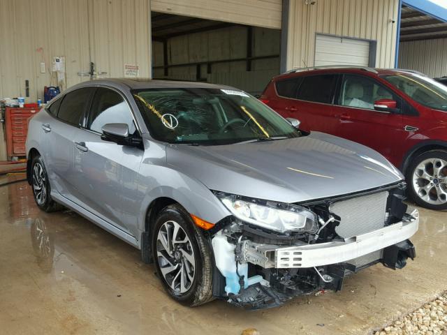 19XFC2F75HE036013 - 2017 HONDA CIVIC EX SILVER photo 1