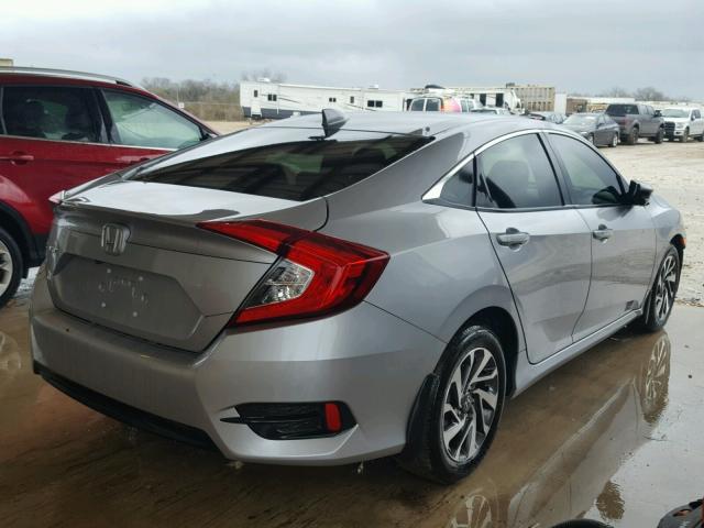 19XFC2F75HE036013 - 2017 HONDA CIVIC EX SILVER photo 4