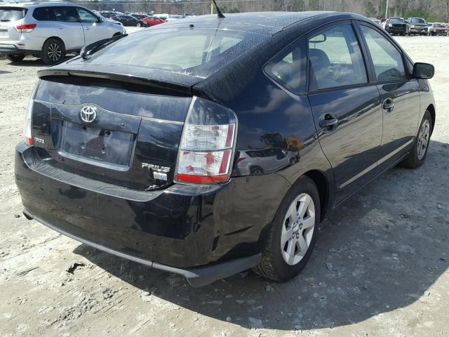 JTDKB20UX53073917 - 2005 TOYOTA PRIUS BLACK photo 4