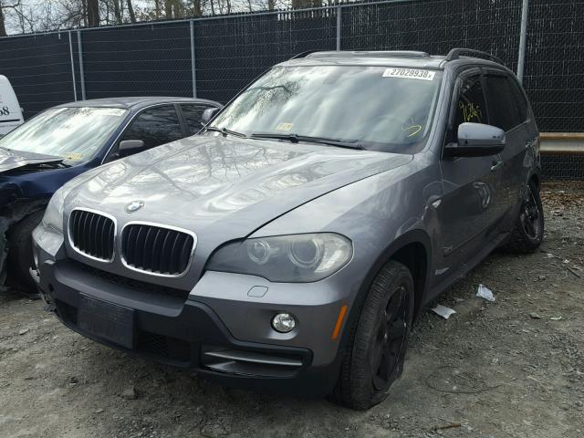 5UXFE43538L033819 - 2008 BMW X5 3.0I GRAY photo 2