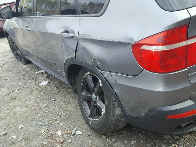 5UXFE43538L033819 - 2008 BMW X5 3.0I GRAY photo 9