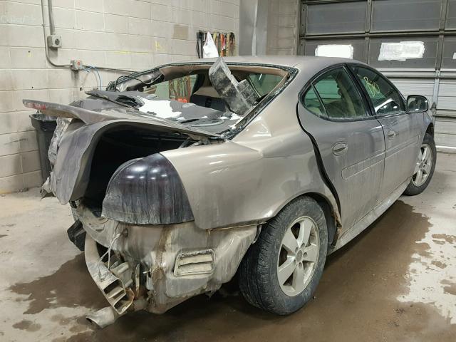 2G2WP552961215181 - 2006 PONTIAC GRAND PRIX ყავისფერი ფოტო 4