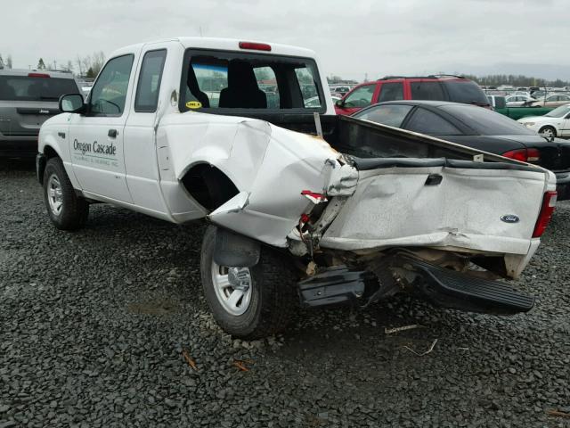 1FTYR14U24PB52676 - 2004 FORD RANGER SUP WHITE photo 3