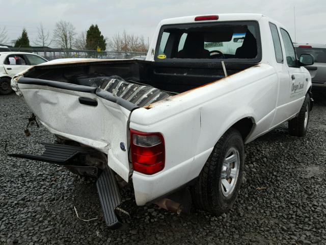 1FTYR14U24PB52676 - 2004 FORD RANGER SUP WHITE photo 4