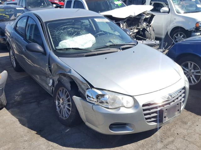 1C3EL46J25N687274 - 2005 CHRYSLER SEBRING GRAY photo 1