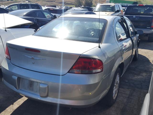 1C3EL46J25N687274 - 2005 CHRYSLER SEBRING GRAY photo 4