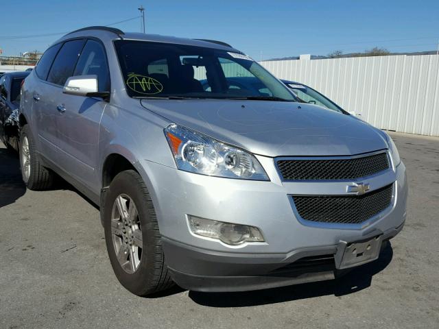 1GNKRGED4CJ264444 - 2012 CHEVROLET TRAVERSE L SILVER photo 1