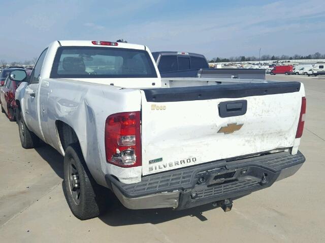 1GCNCPEA6BZ373145 - 2011 CHEVROLET SILVERADO WHITE photo 3