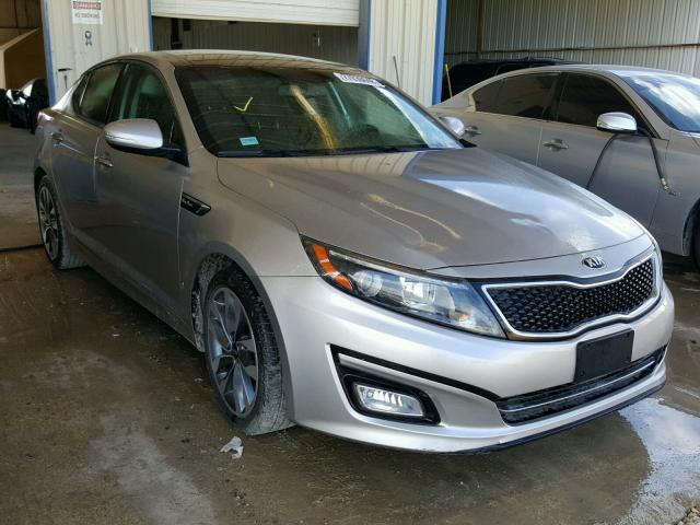 5XXGR4A60FG456005 - 2015 KIA OPTIMA SX SILVER photo 1