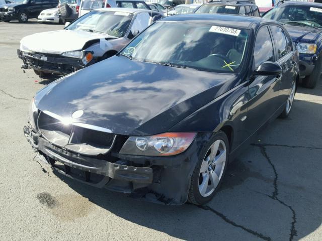 WBAVB17506NK36759 - 2006 BMW 325 I AUTO BLACK photo 2