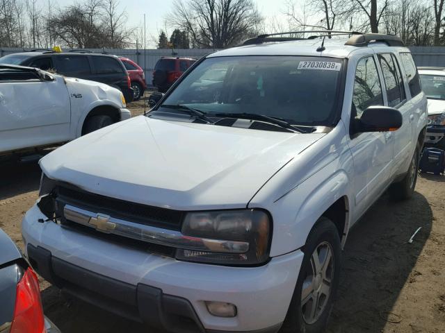 1GNET16S156106948 - 2005 CHEVROLET TRAILBLAZE WHITE photo 2