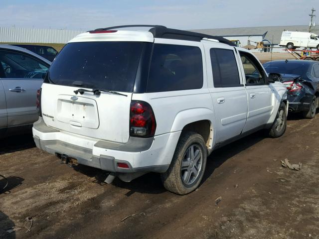 1GNET16S156106948 - 2005 CHEVROLET TRAILBLAZE WHITE photo 4