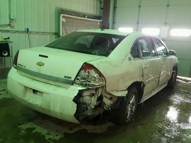 2G1WT57K791286378 - 2009 CHEVROLET IMPALA 1LT WHITE photo 4