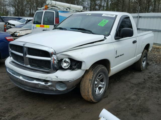 1D7HA16N23J514266 - 2003 DODGE RAM 1500 S WHITE photo 2