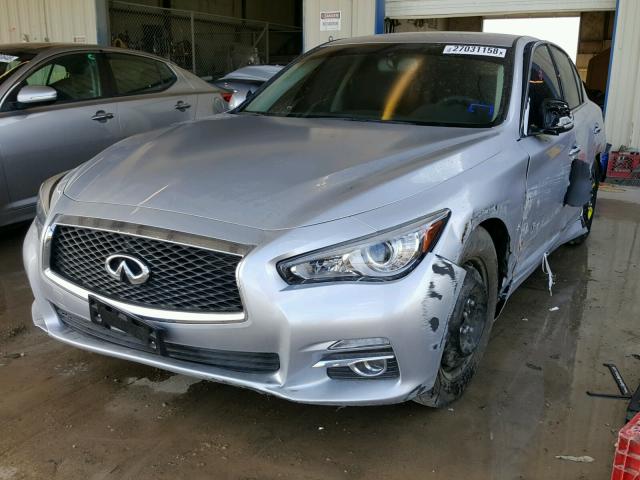 JN1CV7AP1HM641703 - 2017 INFINITI Q50 BASE Plata foto 2