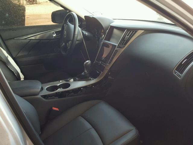 JN1CV7AP1HM641703 - 2017 INFINITI Q50 BASE Plata foto 5