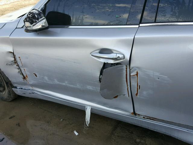 JN1CV7AP1HM641703 - 2017 INFINITI Q50 BASE Plata foto 9