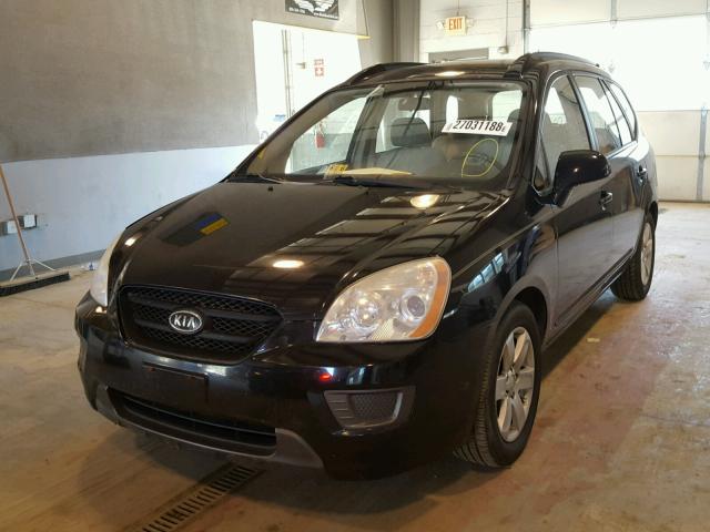 KNAFG525477122032 - 2007 KIA RONDO BASE BLACK photo 2