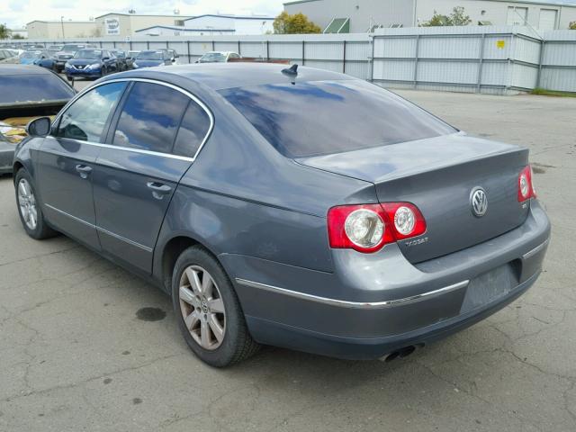 WVWAK93C47P087735 - 2007 VOLKSWAGEN PASSAT 2.0 GRAY photo 3