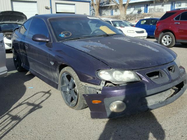 6G2VX12G54L298235 - 2004 PONTIAC GTO PURPLE photo 1