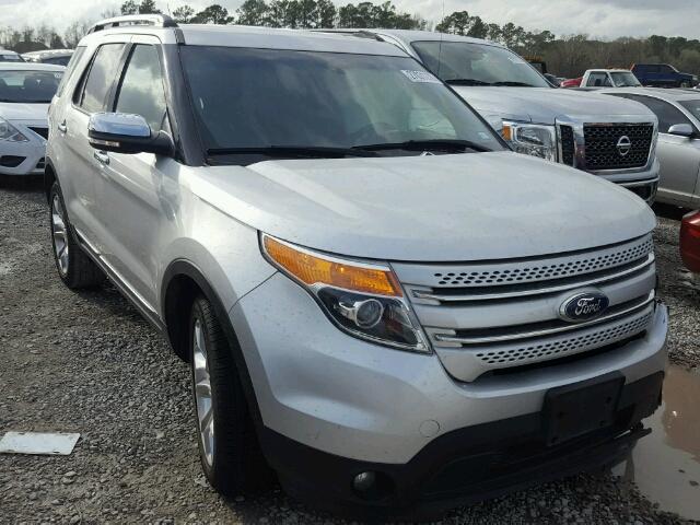 1FM5K7D83FGB58658 - 2015 FORD EXPLORER X SILVER photo 1