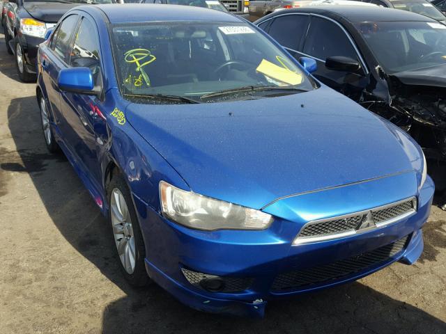 JA32U8FW6BU011716 - 2011 MITSUBISHI LANCER GTS BLUE photo 1