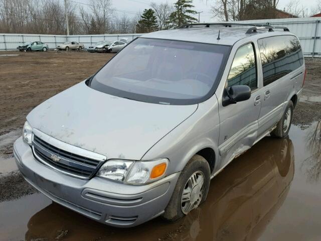 1GNDX13E51D225431 - 2001 CHEVROLET VENTURE LU SILVER photo 2