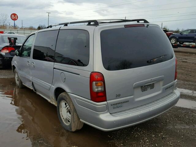 1GNDX13E51D225431 - 2001 CHEVROLET VENTURE LU SILVER photo 3