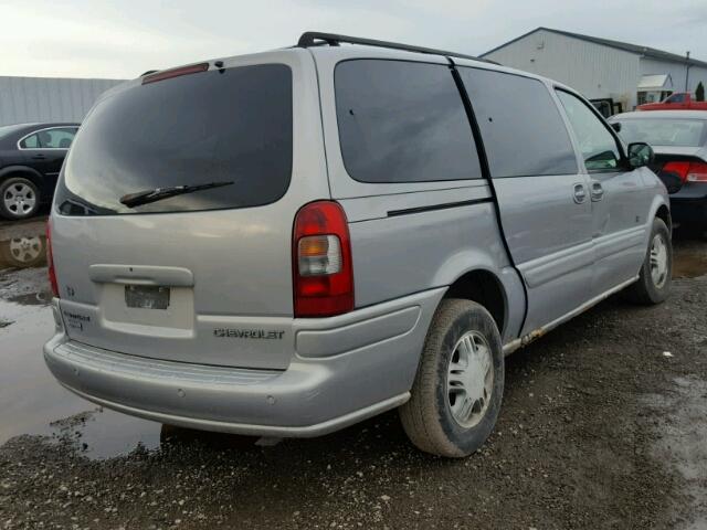 1GNDX13E51D225431 - 2001 CHEVROLET VENTURE LU SILVER photo 4