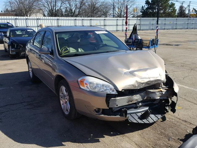 2G1WU581169324669 - 2006 CHEVROLET IMPALA LTZ BEIGE photo 1