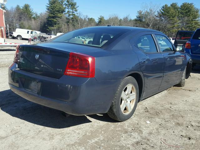 2B3KA43G77H814708 - 2007 DODGE CHARGER SE BLUE photo 4