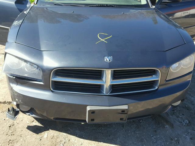 2B3KA43G77H814708 - 2007 DODGE CHARGER SE BLUE photo 7