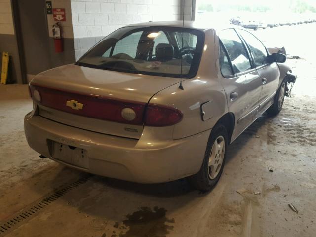 1G1JC52F747234586 - 2004 CHEVROLET CAVALIER GOLD photo 4