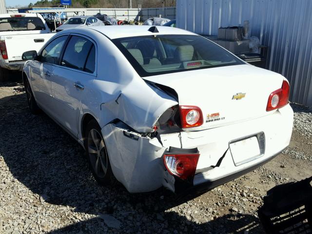 1G1ZC5E05CF275412 - 2012 CHEVROLET MALIBU 1LT 白色 照片 3