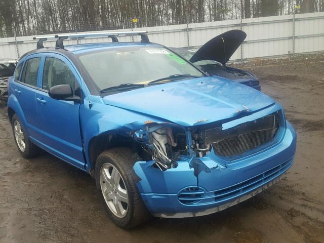 1B3HB48C69D103417 - 2009 DODGE CALIBER SX BLUE photo 1