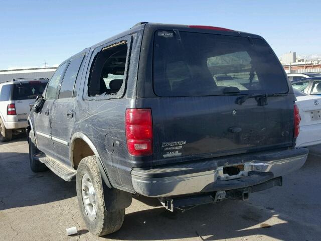 1FMPU18L3XLA75500 - 1999 FORD EXPEDITION BLUE photo 3