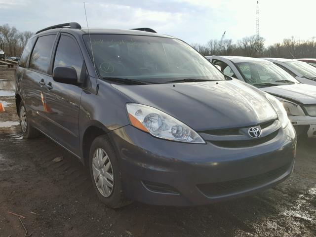 5TDZK23C69S274400 - 2009 TOYOTA SIENNA CE GRAY photo 1