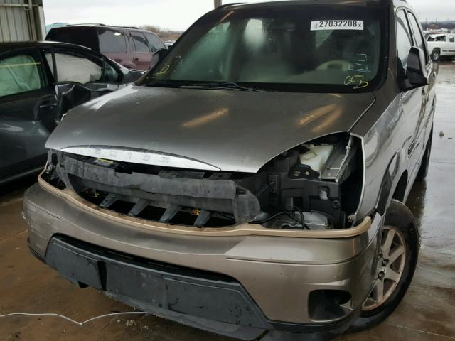 3G5DA03E63S608289 - 2003 BUICK RENDEZVOUS GRAY photo 2