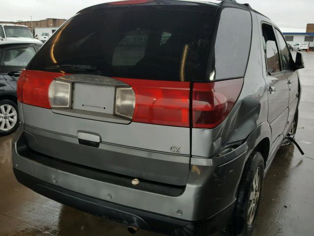 3G5DA03E63S608289 - 2003 BUICK RENDEZVOUS GRAY photo 4