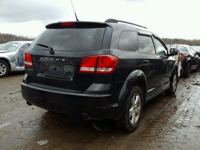 3D4PG1FG7BT527093 - 2011 DODGE JOURNEY MA BLACK photo 4