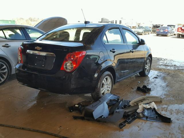 1G1JC5SH1G4134278 - 2016 CHEVROLET SONIC LT BLACK photo 4