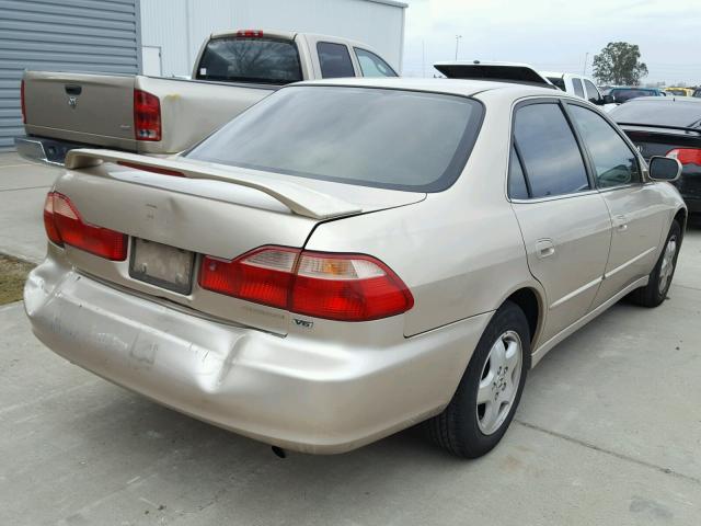 1HGCG165XYA087513 - 2000 HONDA ACCORD EX BEIGE photo 4